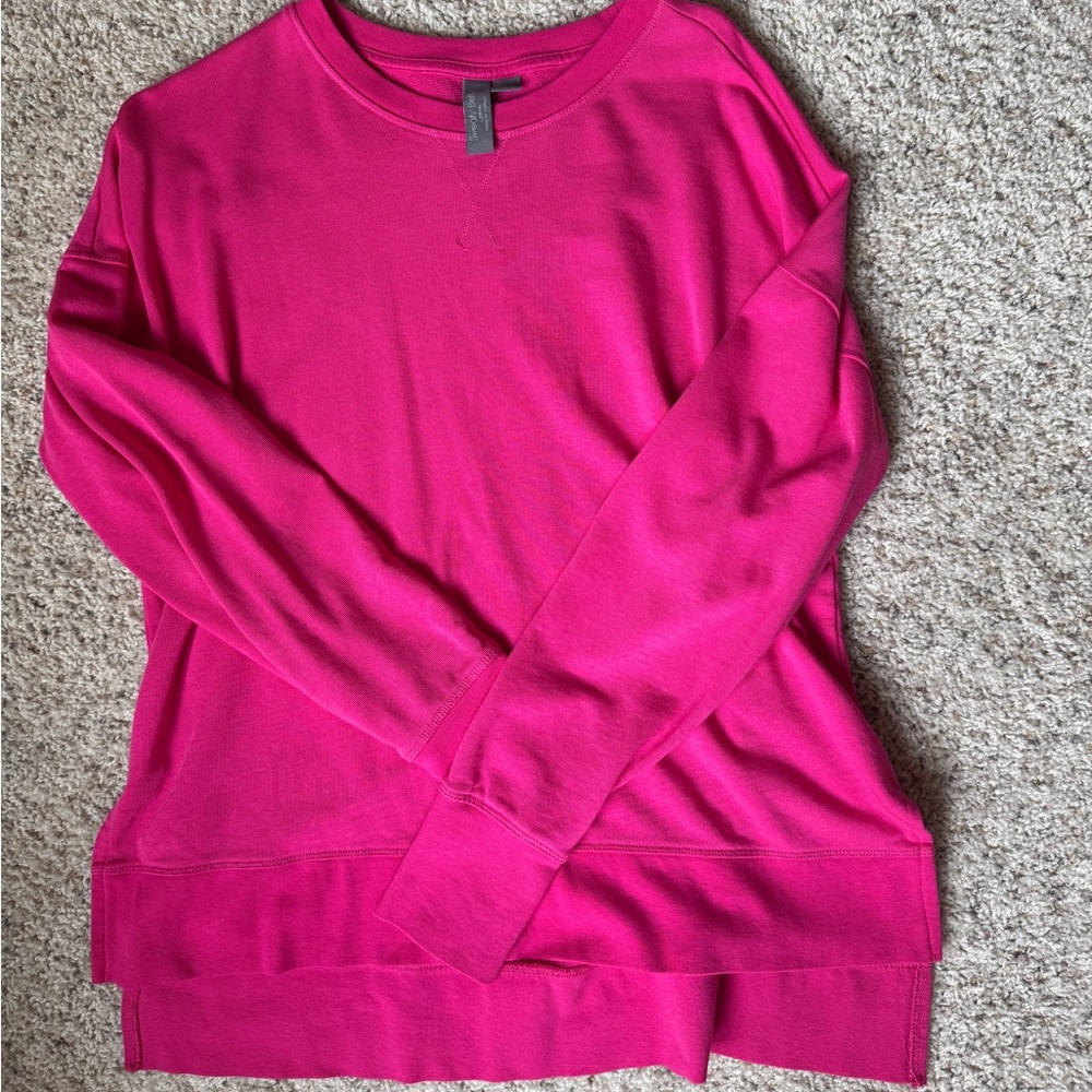 Sweaty Betty Pink Long Sleeve Sweatshirt